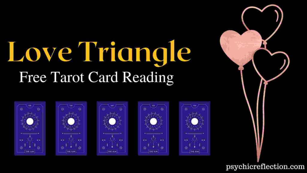 Love triangle free tarot spread reading online