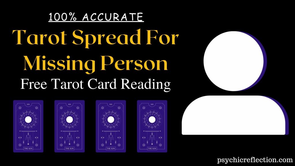 tarot spread for missing person free online